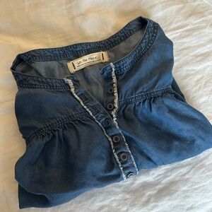 Free People 100% Lyocell Top